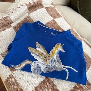 Mini Boden Unicorn long sleeve
